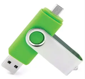 Colorful swivel OTG usb flash memory Mobile OTG pendriver