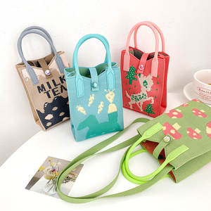 Nuova borsa coreana personalizzata Tote Bag Casual <span class=keywords><strong>per</strong></span> telefono <span class=keywords><strong>cellulare</strong></span> girasole - Product Image 3