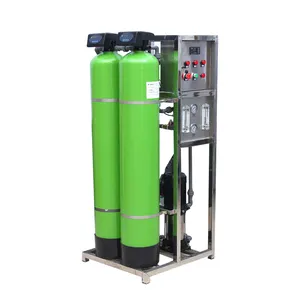 500lph sistemi di trattamento delle acque ro acqua di pozzo filtrazione acqua potabile pianta