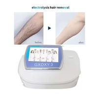 Appareil d'épilation permanente par électrolyse, machine d'épilation par électrolyse 2 en 1, appareil d'épilation électrique à marteau de glace