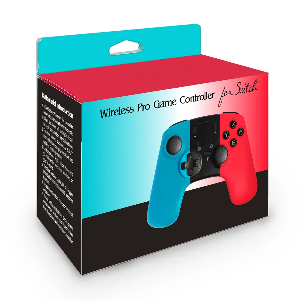 Honcam Amazon Top Sale Switch Pro Wireless Bluetooth Joystick Game Controller for Nintendo switch