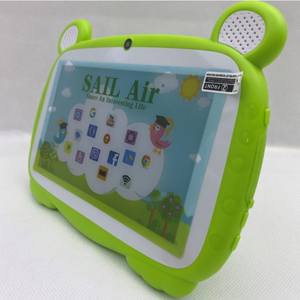 Tablette pour enfants 2 + 32 go SIM + <span class=keywords><strong>WiFi</strong></span> 7 pouces 3300 enfants apprennent tablette PC tablette Android avec étui en Silicone - Product Image 2