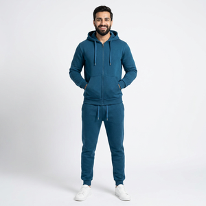 Latest Unisex Eco-Friendly Reversible Tracksuit Custom Logo Acid Wash Streetwear Hoodie Pants Set Cotton Fabric OEM ODM - Product Image 1