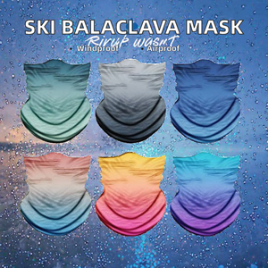 Cagoule de ski pas chère, couvre-visage intégral, respirante en maille, couleur unie, chauffante, coupe-vent, style à un trou, pour le cyclisme et la randonnée - Product Image 2