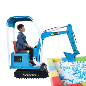 Máquina para hacer dinero Simulador de juegos al aire libre Trenes eléctricos Juegos para niños Control remoto para niños Excavadora - Product Image 6