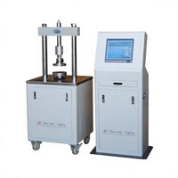 Testeur de résistance des matériaux de pavage YuFeng à commande servo par micro-ordinateur, table en acier inoxydable, capacité de charge 100-200KN, précision de test 1%