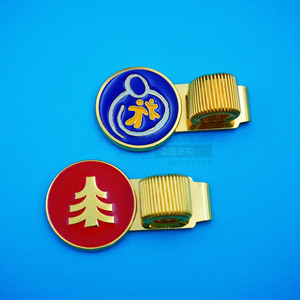 Porte-stylo à ressort métallique personnalisé 45 mm en alliage de zinc peint avec logo gravé pour papeterie et cadeaux promotionnels - Product Image 4
