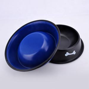 Mangkuk makanan anjing Print tulang DIY populer 201 Stainless Steel Multi kapasitas baru untuk pemilik hewan peliharaan - Product Image 4