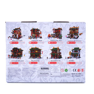Xingbao 01020 <span class=keywords><strong>Rue</strong></span> Zhonghua <span class=keywords><strong>Théâtre</strong></span> chinois Blocs <span class=keywords><strong>de</strong></span> construction Jouets <span class=keywords><strong>de</strong></span> construction Cadeau pour enfants Jouets <span class=keywords><strong>de</strong></span> construction - Product Image 6