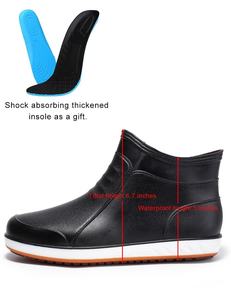 YL-1851 <span class=keywords><strong>Botas</strong></span> <span class=keywords><strong>de</strong></span> <span class=keywords><strong>Lluvia</strong></span> para <span class=keywords><strong>Hombre</strong></span>, Antideslizantes, Flexibles, Impermeables, <span class=keywords><strong>de</strong></span> Moda para Exteriores, <span class=keywords><strong>Precio</strong></span> Económico al por Mayor - Product Image 2