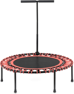 Trampolino da ginnastica portatile con barra regolabile sicura per interni per adulti <span class=keywords><strong>Mini</strong></span> trampolino pieghevole Fitness - Product Image 6