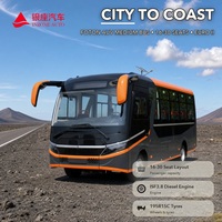 Autocar de tourisme de luxe Foton 63 places 70 places Diesel Manuel Conduite à gauche Bus haute capacité pour les excursions en ville et les visites touristiques