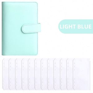 2026 Customized Cash Envelope Expense Sheet <b>Pink</b> Planner Notebooks A6 Budget Binder - Product Image 3
