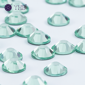 ขายพลอยเทียมกระเป๋า SS10 SS12 SS16แก้วคริสตัลหลายขนาดแบบหลังแบนคริสตัลพลอยเทียมฮอตฟิด - Product Image 1