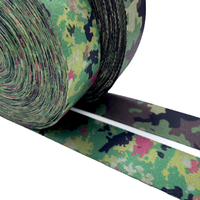 Sangle en nylon imprimée camouflage Flecktarn personnalisée en usine, 25 mm, 38 mm, 50 mm, adaptée aux accessoires de bagages tactiques