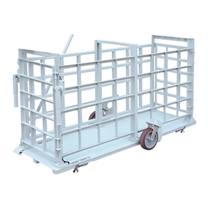 PXM Custom Size Farm Weighing Platforms Anti-Chewing Waterproof Electronic Floor Scale LCD/LED Double <strong>Door</strong> Livestock Scale - Product Image 2
