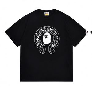 T-shirt tricoté imprimé par transfert thermique pour homme 2026, 100 % coton, écologique, décontracté, coupe ample, col rond, grande <span class=keywords><strong>taille</strong></span>, respirant - Product Image 2