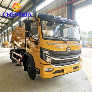 Camion d'occasion Dongfeng T8 4X2 150HP Diesel à conduite à gauche, camion de nettoyage de canalisations, camion de pompage des eaux usées, camion lourd - Product Image 6
