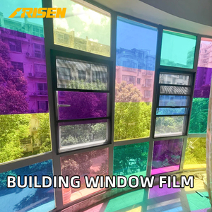 Película de Nanocerámica de Alta Definición para Ventanas de Edificios, 05-80% VLT, Aislamiento Térmico, Rechazo de Rayos UV e IR, Tinte Solar, Venta al Por Mayor OEM - Product Image 3