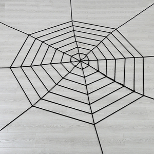 Halloween <strong>Fake</strong> 30cm Black <strong>Spider</strong> and Cobweb for Party Decoration - Product Image 6