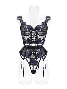 Vendita calda Lingerie con tracolla a catena Sexy da donna corpo da donna 3 pezzi sensuali set erotici Fine <span class=keywords><strong>intimo</strong></span> giarrettiera Sexy Outfit - Product Image 2