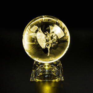 China Wholesale 80mm Tamanho K9 Lente Bola Com Suporte para Fotografia Tiro Transparente Bola De Vidro De Cristal - Product Image 6