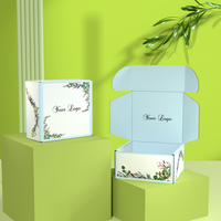 Caja de Papel para Empaque de Camisetas Personalizada, Caja de Papel 100% Reciclable, Caja de Empaque Creativa para Ropa