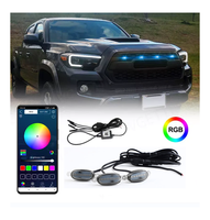 Nouveau 12V LED Jaune Éclairage de Calandre Avant de Voiture DRL Phares Diurnes LED pour Utilisation avec Phares Avant