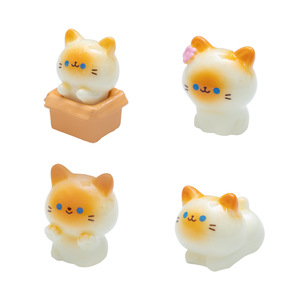 Weij Linda y adorable muñeca siamesa, accesorios decorativos colgantes para casa de muñecas Mengli, pequeños accesorios decorativos para mesa de micropaisaje - Product Image 5