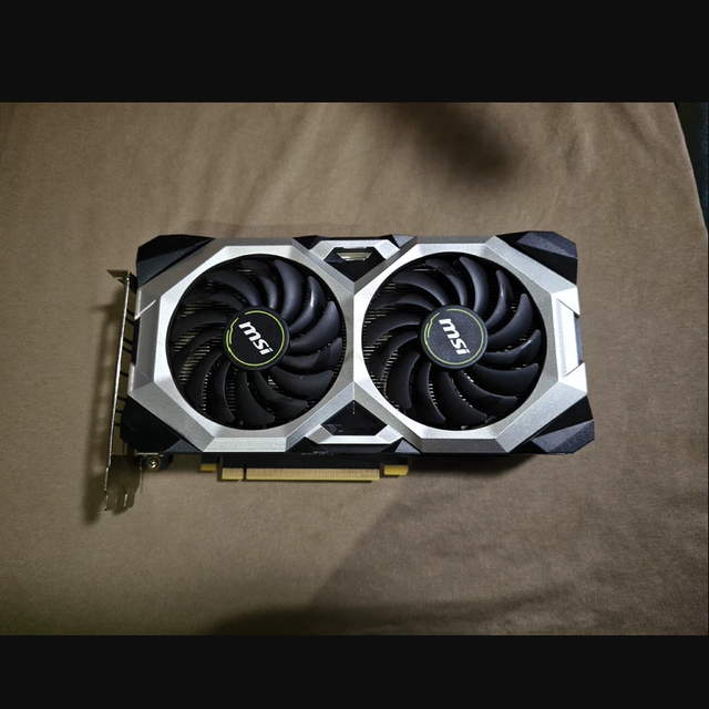 Used MSI RTX2060 SUPER VENTUS 8G GDDR6 256 Bit 14Gbps Desktop Gaming Graphics Card Dual Fan AI Design Graphics Card