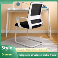 Chaise de bureau exécutif de haute qualité chaise de visiteur d'invité de maille pour des salles de réunion sans roues