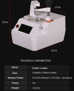 Bloqueador de Posicionamiento para Máquina de Centrado de Lentes Ópticas, Dispositivo de Medición de Centro para Lentes Ópticas, para Posicionamiento Axial Preciso de Gafas - Product Image 6
