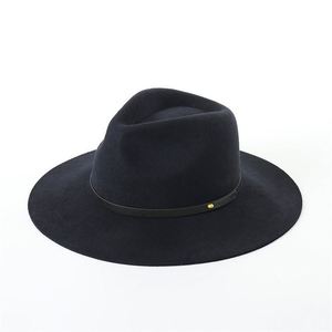 X1243 Unisex Adult <b>Woolen</b> Jazz Cap Breathable Four Seasons Fashionable <b>Top</b> Hat with Casual Style for Outdoor Scenes - Product Image 1