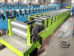 Hochwertige Eisen-Schnappverschluss-Dachblech-Rollformmaschine Verzinkte Maßgefertigte Stehfalz-Dachplatten-Formmaschine - Product Image 4