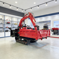Chargeuse sur chenilles compacte diesel Ruibote 5 tonnes, robuste, tout-terrain, grande capacité, pour travaux d'ingénierie, de construction et d'exploitation minière, haute efficacité