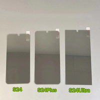 Protection d'écran en verre trempé 3D, verre de confidentialité, protection d'écran mobile pour Samsung S24 ultra et Note 20 Ultra S25 Plus S23