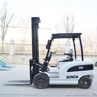 1.5 tonnes 2 tonnes capacité de chargement chariot élévateur électrique 3 M batterie chariot élévateur avec pièce jointe CE chariot élévateur électrique 2 tonnes