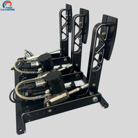 Nouveau kit de simulation de boîte de pédale d'assemblage de frein en aluminium CNC de haute qualité - Système d'entraînement de biais de frein réglable pour voitures de course
