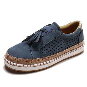 Zapatos Casuales de Mujer, Transpirables, con Costuras Decorativas, de Punta Redonda, Estilo Mocasín, para Uso Diario - Product Image 3
