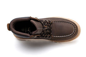 <span class=keywords><strong>Scarpe</strong></span> <span class=keywords><strong>Antinfortunistiche</strong></span> Eleganti in Vera Pelle Stile Industriale, Leggere, Resistenti alle Forature, con Soletta Comfort Ammortizzata e Suola Goodyear - Product Image 5