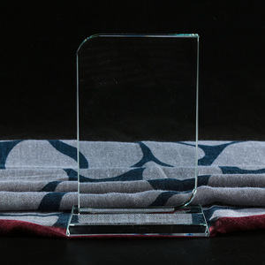 Cadre photo vierge personnalisé en verre cristal avec gravure laser, trophée vierge - Product Image 2