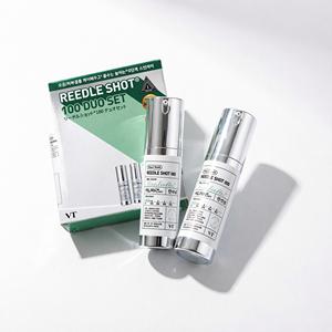 VT Reedle Shot 100 Duo Set PDRN Essence Soins quotidiens pour tous types de peaux - Product Image 1
