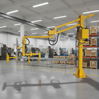 Robot de manutention pour le chargement et le déchargement de conteneurs, bras manipulateur assisté par robot