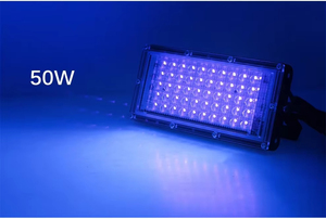 50W/100W LED <span class=keywords><strong>UV</strong></span> Reflector Lámpara de escenario Impermeable 110V Disco Fiesta Iluminación Fuente de alimentación de CA Nueva versión - Product Image 4