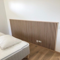 Panel de Pared de PVC Moderno, Tamaño Personalizado, Renovación del Hogar, División de Oficina, Decoración Interior de Restaurante, Pared de Baño, Fácil de Limpiar