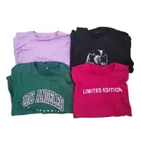 new branded men t-shirts stock clothes wholesale by pieces