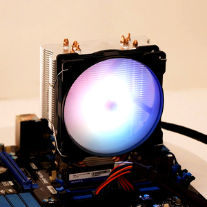 冷却ファンエアコンピューターLGA1155 I3I5ヒートシンクラジエーターファン<span class=keywords><strong>CPU</strong></span>クーラーファンForchannangPCカスタマイズAnodizingustom6ピン12CM - Product Image 3