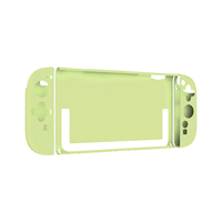 Casing Pelindung TPU+PC Desain Pink Split dengan Potongan Presisi, Pengisian Daya Langsung, untuk Nintendo Switch 2, Aksesoris Gaming