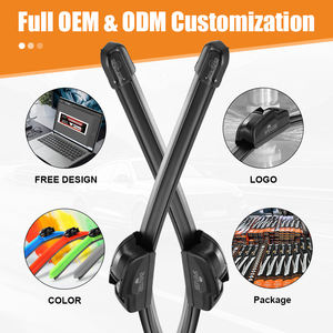 Limpiaparabrisas de goma SPOTLESS, accesorios exteriores suaves, escobilla limpiaparabrisas de estilo de haz sin marco para coche - Product Image 4