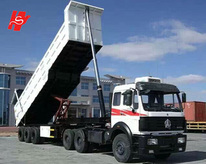 Transport lourd Chine 80 100 tonnes 4 essieux benne semi-<span class=keywords><strong>remorque</strong></span> à vendre - Product Image 1